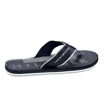 Sandalias Tommy Hilfiger zapatos Hombre modelo Footbed Beach Negro 