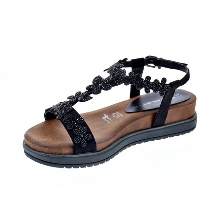 Sandalias Tamaris zapatos Mujer modelo 28234 Negro 