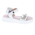 Sandalias Gioseppo zapatos Niña modelo Barron Blanco 