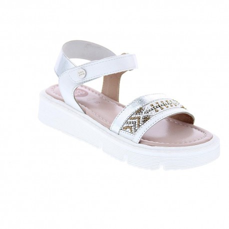 Sandalias Gioseppo zapatos Niña modelo Barron Blanco 