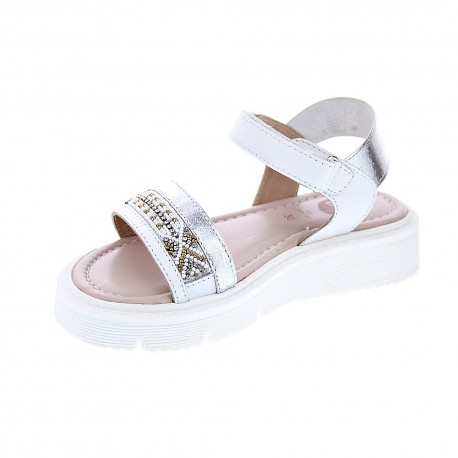 Sandalias Gioseppo zapatos Niña modelo Barron Blanco 