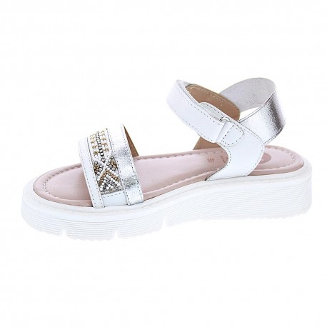 Sandalias Gioseppo zapatos Niña modelo Barron Blanco 