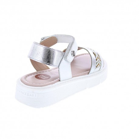 Sandalias Gioseppo zapatos Niña modelo Barron Blanco 