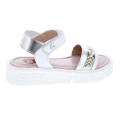 Sandalias Gioseppo zapatos Niña modelo Barron Blanco 