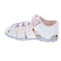 Sandalias Geox zapatos Niña modelo Roxanne Blanco 