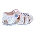 Sandalias Geox zapatos Niña modelo Roxanne Blanco 