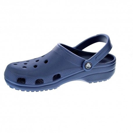 Zuecos Crocs zapatos Hombre modelo Classic Navy Azul 