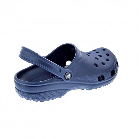 Zuecos Crocs zapatos Hombre modelo Classic Navy Azul 