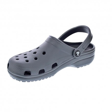 Zuecos Crocs zapatos Hombre modelo Classic Slate Grey Gris 