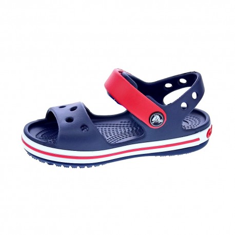 Zuecos Crocs zapatos Niño modelo Crocband Sandal Kids Azul 