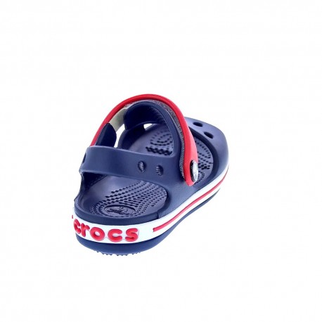 Zuecos Crocs zapatos Niño modelo Crocband Sandal Kids Azul 