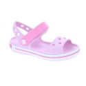 Zuecos Crocs zapatos Niña modelo Crocbans Sandal Ballerina Rosa 