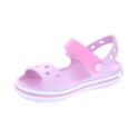 Zuecos Crocs zapatos Niña modelo Crocbans Sandal Ballerina Rosa 