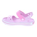 Zuecos Crocs zapatos Niña modelo Crocbans Sandal Ballerina Rosa 