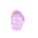 Zuecos Crocs zapatos Niña modelo Crocbans Sandal Ballerina Rosa 
