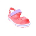 Zuecos Crocs zapatos Niña modelo Crocband Sandal Kids Rojo 