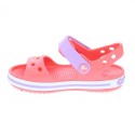 Zuecos Crocs zapatos Niña modelo Crocband Sandal Kids Rojo 