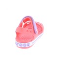 Zuecos Crocs zapatos Niña modelo Crocband Sandal Kids Rojo 