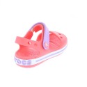 Zuecos Crocs zapatos Niña modelo Crocband Sandal Kids Rojo 