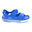 Zuecos Crocs zapatos Niño modelo Crocband II Sandal Azul 