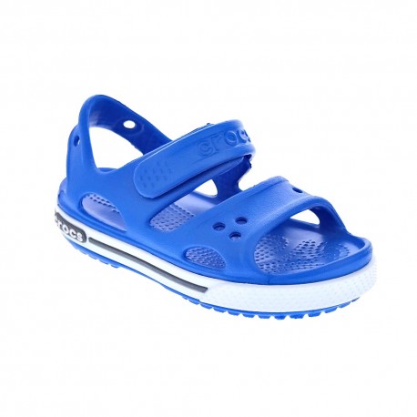 Zuecos Crocs zapatos Niño modelo Crocband II Sandal Azul 