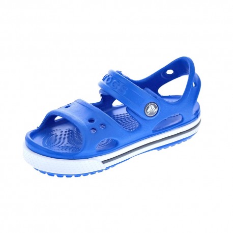 Zuecos Crocs zapatos Niño modelo Crocband II Sandal Azul 