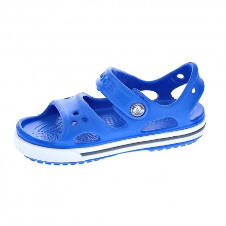 Zuecos Crocs zapatos Niño modelo Crocband II Sandal Azul 