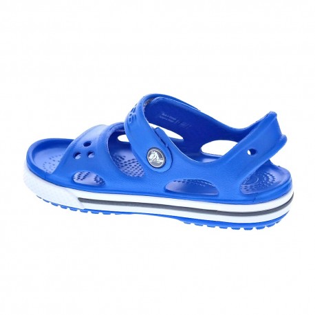 Zuecos Crocs zapatos Niño modelo Crocband II Sandal Azul 