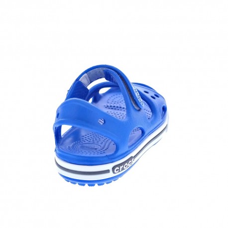 Zuecos Crocs zapatos Niño modelo Crocband II Sandal Azul 