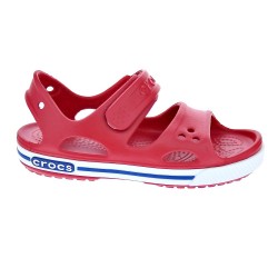 Zuecos Crocs zapatos Niño modelo Crocband II Sandal Rojo  2