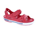 Zuecos Crocs zapatos Niño modelo Crocband II Sandal Rojo 