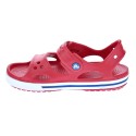 Zuecos Crocs zapatos Niño modelo Crocband II Sandal Rojo 