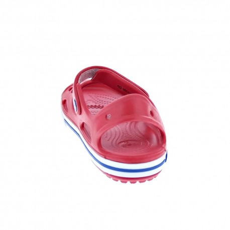 Zuecos Crocs zapatos Niño modelo Crocband II Sandal Rojo 