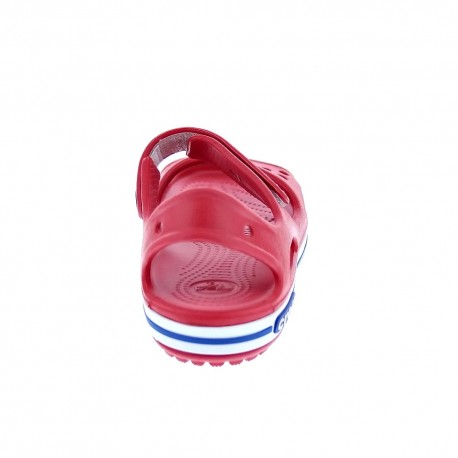 Zuecos Crocs zapatos Niño modelo Crocband II Sandal Rojo 