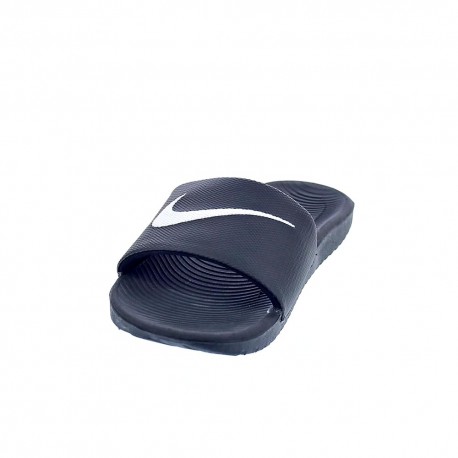 Chanclas Nike zapatos Niño modelo Kawa Slide Negro 
