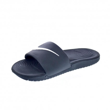 Chanclas Nike zapatos Niño modelo Kawa Slide Negro 