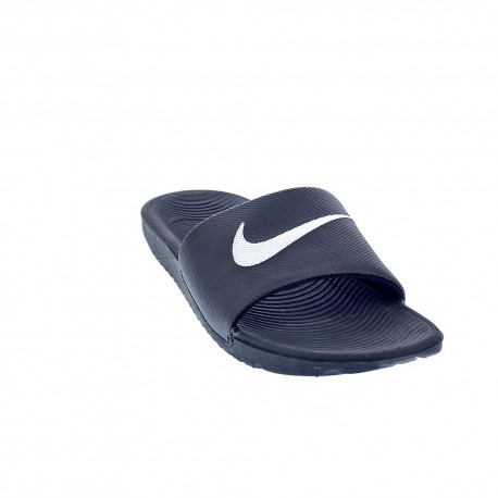 Chanclas Nike zapatos Mujer modelo Kawa Slide Negro 