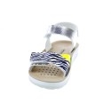 Sandalias Geox zapatos Niña modelo Costarei Plata 