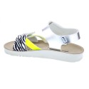 Sandalias Geox zapatos Niña modelo Costarei Plata 