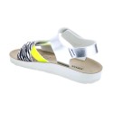 Sandalias Geox zapatos Niña modelo Costarei Plata 