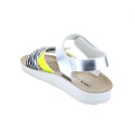 Sandalias Geox zapatos Niña modelo Costarei Plata 