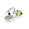 Sandalias Geox zapatos Niña modelo Costarei Plata 
