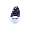 Zapatillas Converse zapatos Mujer modelo Plataforma Chuck Taylor Star Life Lona Negro Cordón