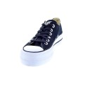 Zapatillas Converse zapatos Mujer modelo Plataforma Chuck Taylor Star Life Lona Negro Cordón