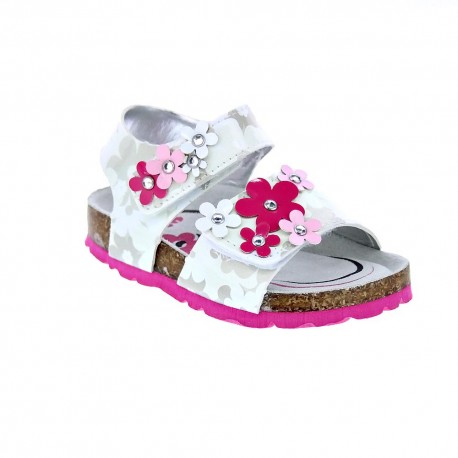 Sandalias Asso zapatos Niña modelo AG-11708 Blanco 