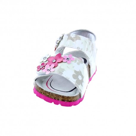 Sandalias Asso zapatos Niña modelo AG-11708 Blanco 
