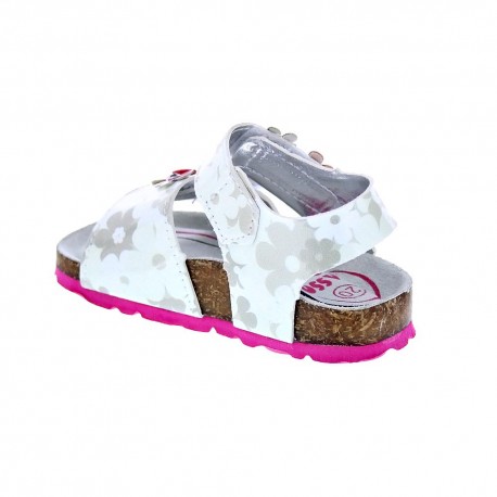Sandalias Asso zapatos Niña modelo AG-11708 Blanco 