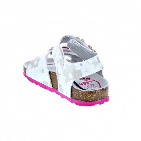 Sandalias Asso zapatos Niña modelo AG-11708 Blanco 