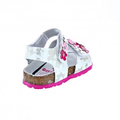 Sandalias Asso zapatos Niña modelo AG-11708 Blanco 