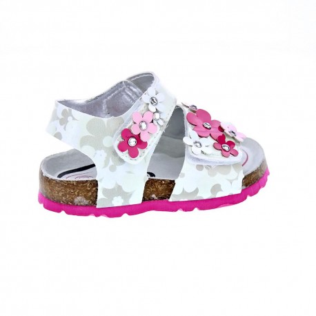 Sandalias Asso zapatos Niña modelo AG-11708 Blanco 
